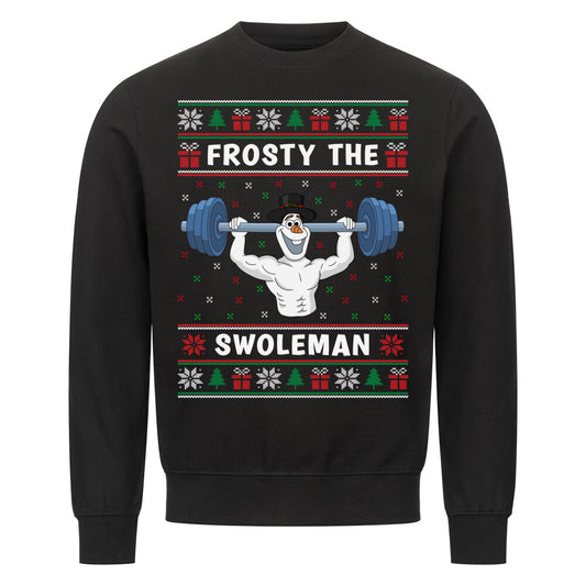 Frosty the Swoleman Ugly Christmas Sweater-Sweatshirt-Swolemates