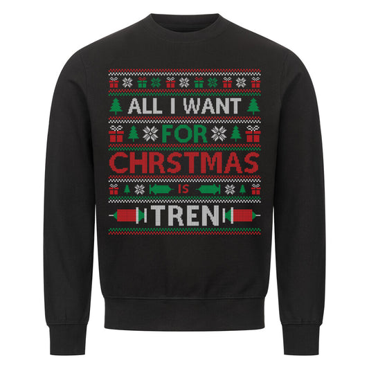 Tren Ugly Christmas Sweater-Sweatshirt-Swolemates