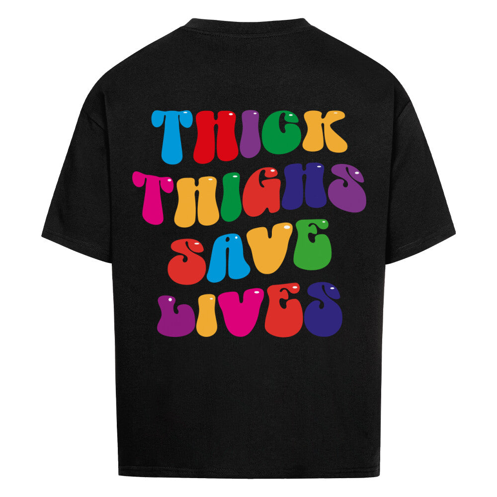 Thick Thighs Save Lives CLR Premium Oversize Pump Cover-T-Shirt-Swolemates