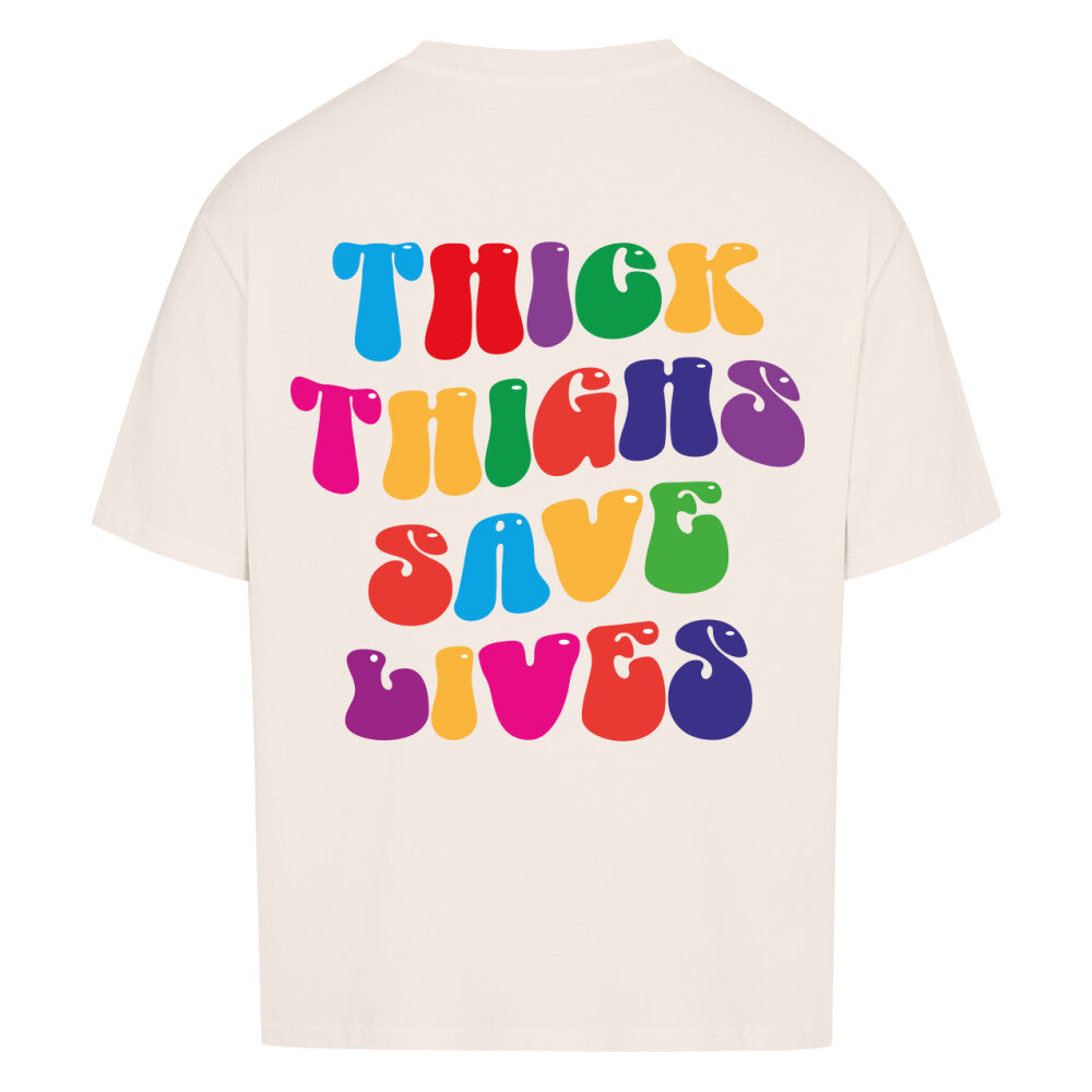 Thick Thighs Save Lives CLR Premium Oversize Pump Cover-T-Shirt-Swolemates