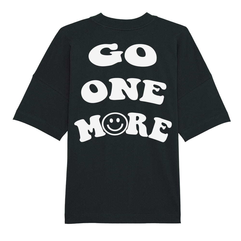 Go One More Oversize Pump Cover-T-Shirt-Swolemates