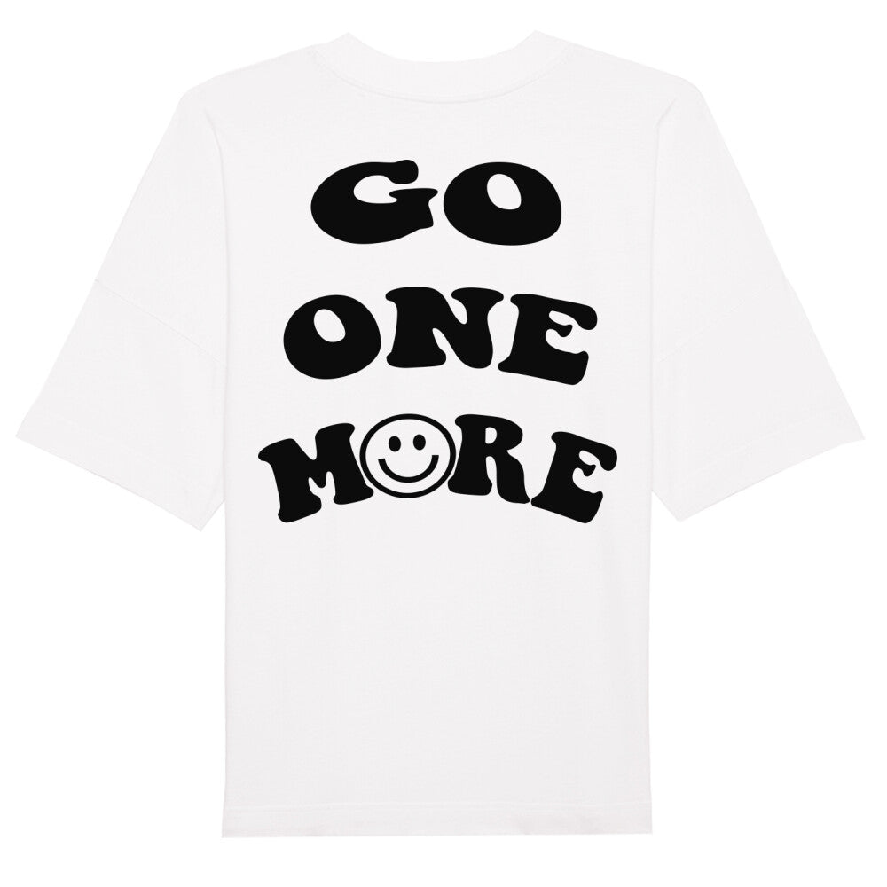 Go One More Oversize Pump Cover-T-Shirt-Swolemates