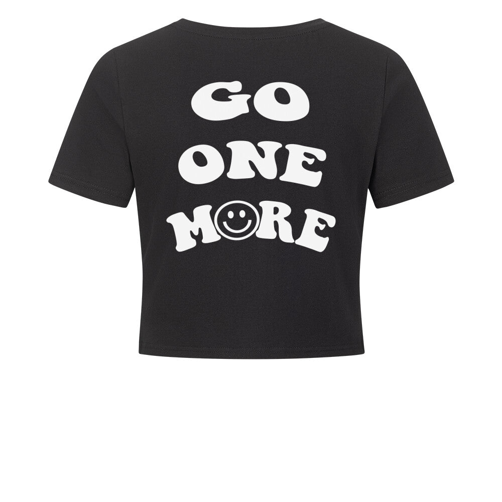 Go One More Crop Top-T-Shirt-Swolemates