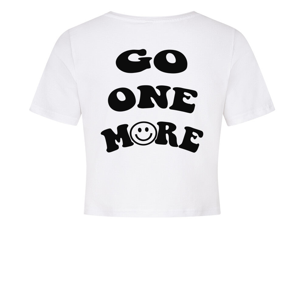 Go One More Crop Top-T-Shirt-Swolemates