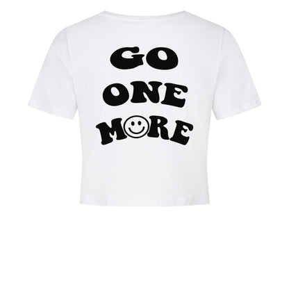 Go One More Crop Top-T-Shirt-Swolemates