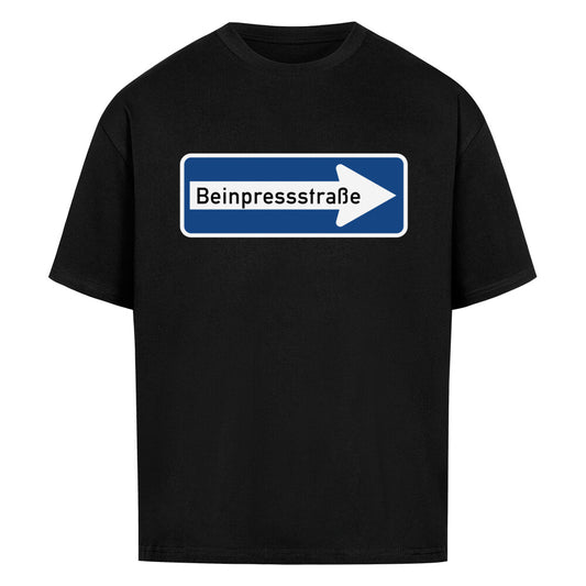 Beinpressstraße Premium Oversize Pump Cover-T-Shirt-Swolemates