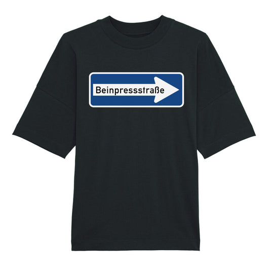 Beinpressstraße Oversize Pump Cover-T-Shirt-Swolemates