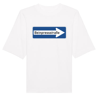 Beinpressstraße Oversize Pump Cover-T-Shirt-Swolemates