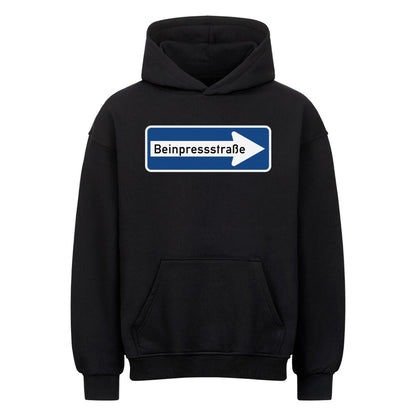 Beinpressstraße Oversize Pump Cover Hoodie-Hoodie-Swolemates