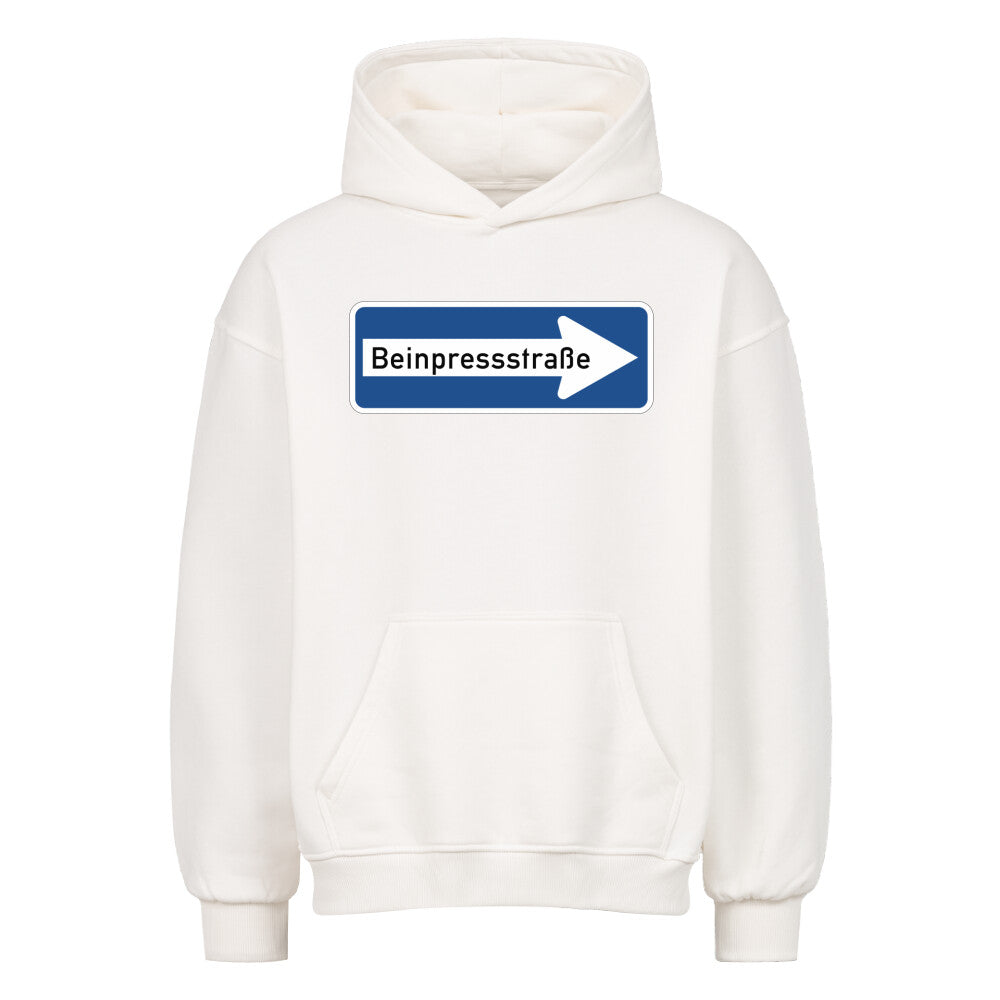 Beinpressstraße Oversize Pump Cover Hoodie-Hoodie-Swolemates