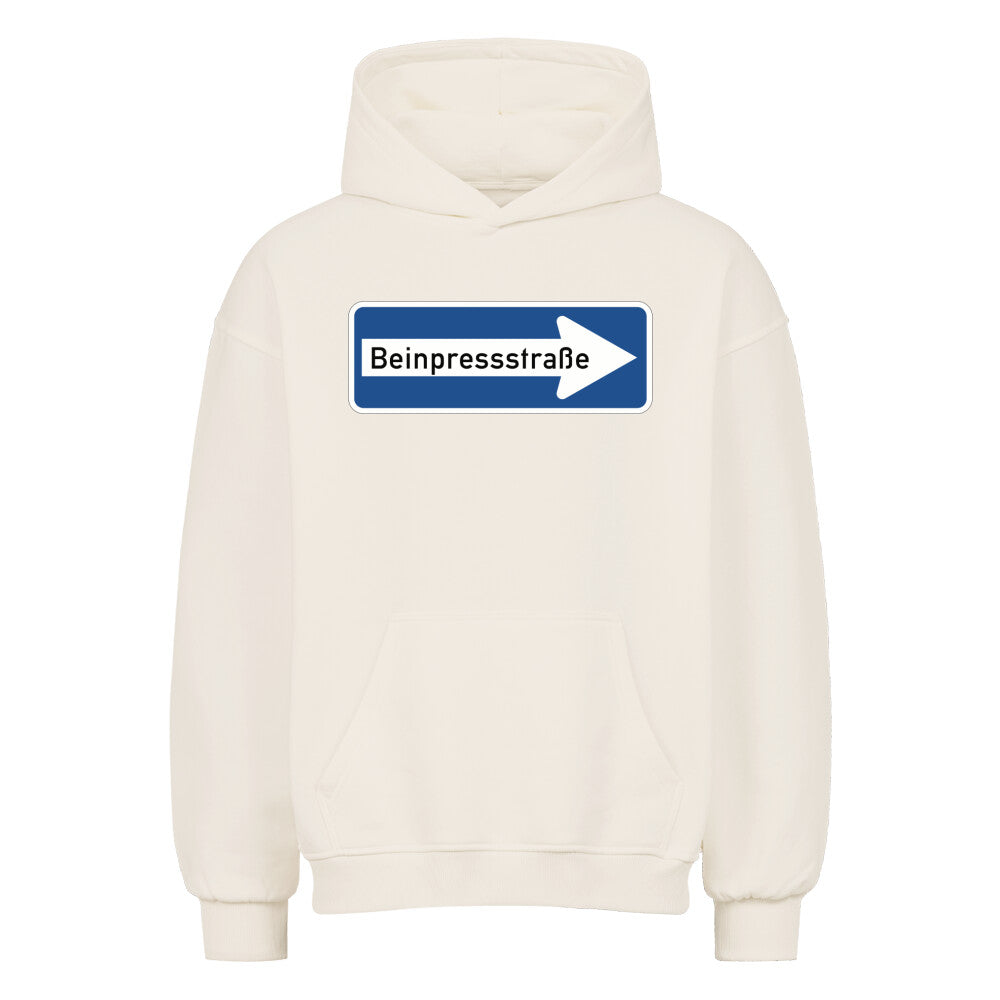 Beinpressstraße Oversize Pump Cover Hoodie-Hoodie-Swolemates