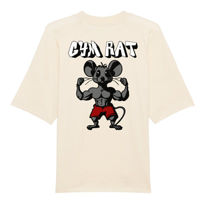 Gym Rat Visual Oversize Pump Cover-T-Shirt-Swolemates