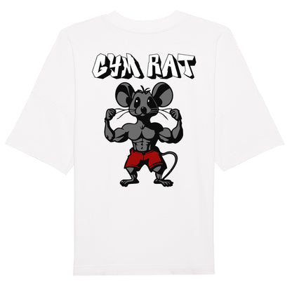 Gym Rat Visual Oversize Pump Cover-T-Shirt-Swolemates