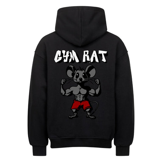 Gym Rat Visual Oversize Pump Cover Hoodie-Hoodie-Swolemates