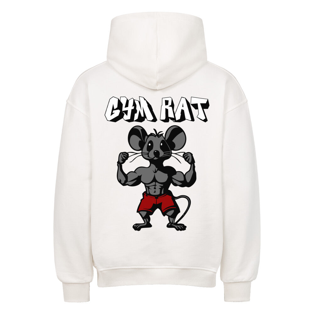 Gym Rat Visual Oversize Pump Cover Hoodie-Hoodie-Swolemates