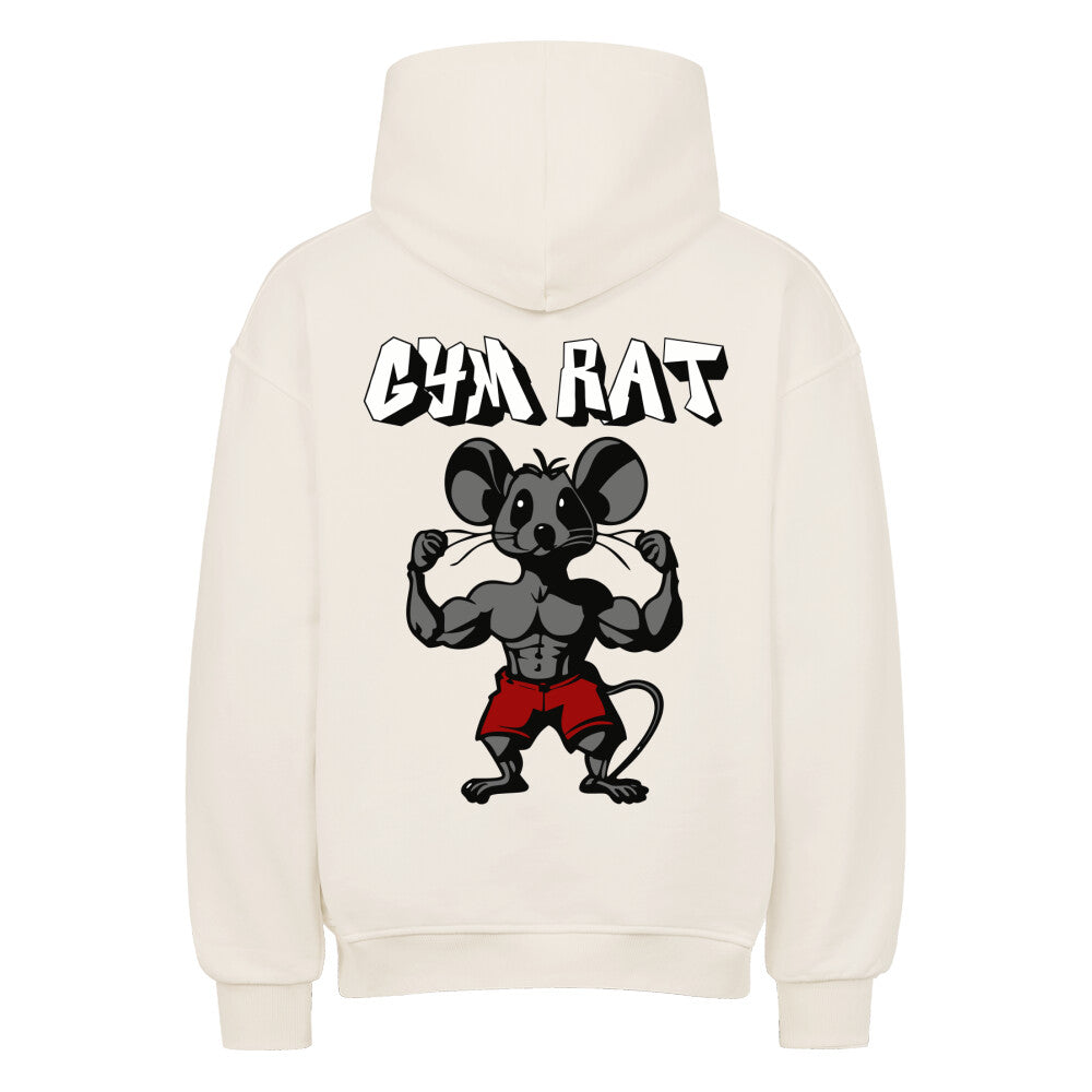 Gym Rat Visual Oversize Pump Cover Hoodie-Hoodie-Swolemates