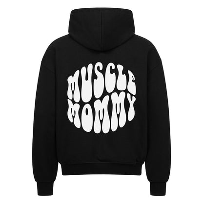 Muscle Mommy Oversize Pump Cover Zip-Hoodie-Hoodie-Swolemates