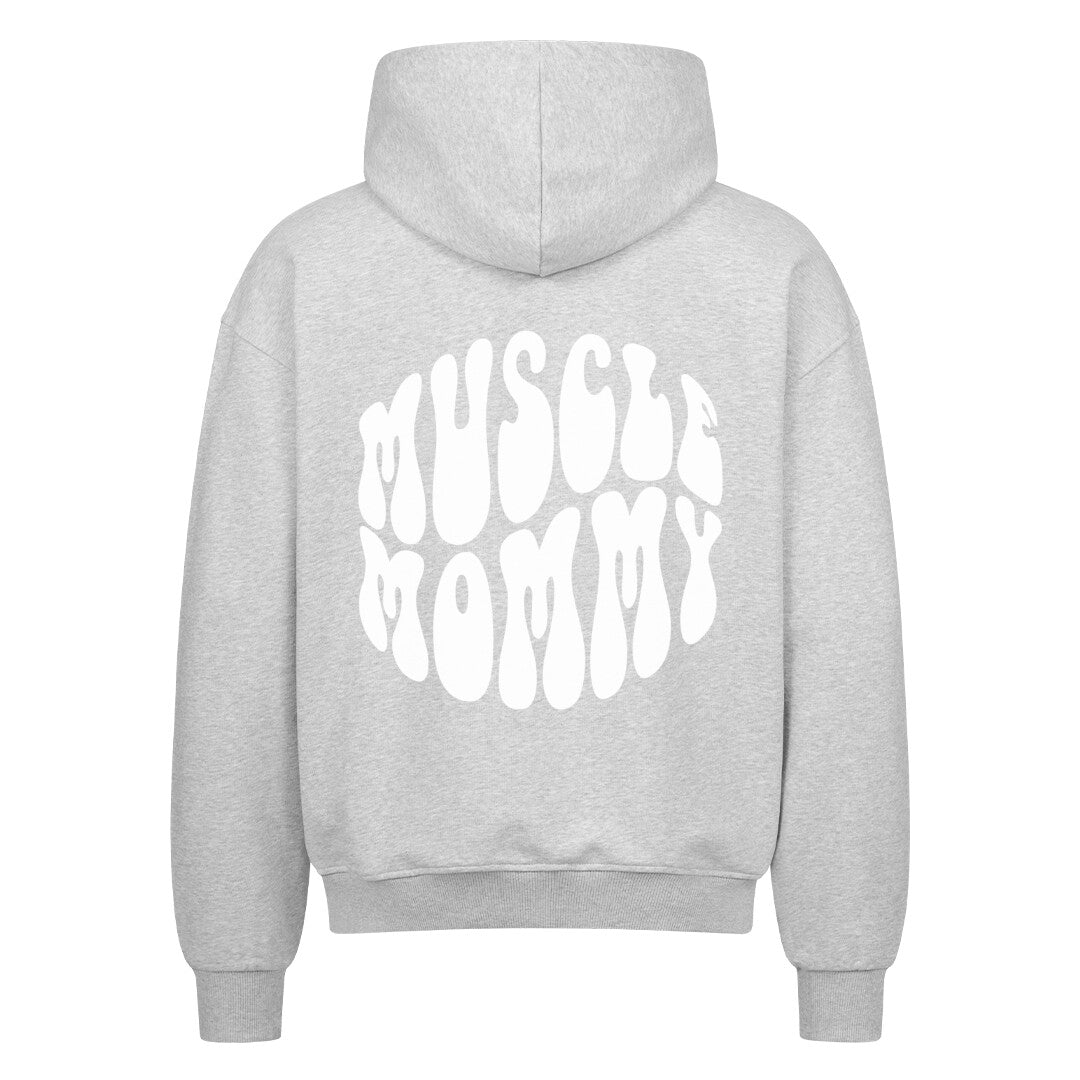 Muscle Mommy Oversize Pump Cover Zip-Hoodie-Hoodie-Swolemates