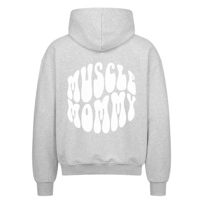 Muscle Mommy Oversize Pump Cover Zip-Hoodie-Hoodie-Swolemates